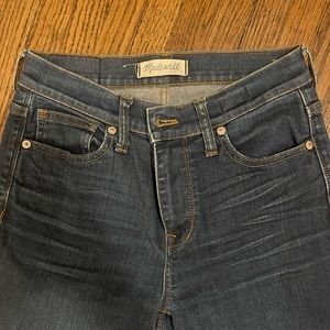 MADEWELL High riser skinny Jean! Size 26
